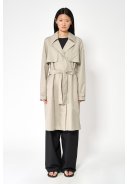 Imperméable / trenchcoat gris pierre Tage de Tantä 5