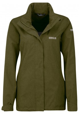 Imperméable femme mélange vert olive Naomi de Pro-X Elements