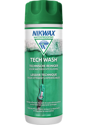 Tech Wash de Nikwax pour nettoyer les équipements outdoor