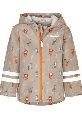 Imperméable enfant beige Wild Animals par Playshoes