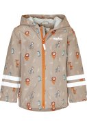 Imperméable enfant beige Wild Animals par Playshoes