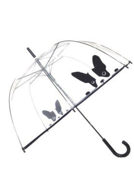 Parapluie cloche transparent chien Smati