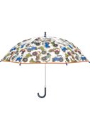 Playshoes parapluie enfant bleu marine à pois