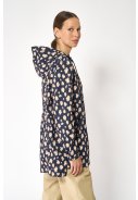 Veste de pluie bleu foncé à motif Magla de Tänta 3