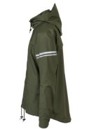 Veste de pluie Essential Army Green Original unisexe d’Agu 3