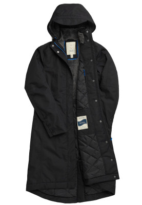 Imperméable femme noir Janelle Coat de Seasalt