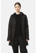 Veste imperméable softshell trois-quarts noire d'Ilse Jacobsen 5