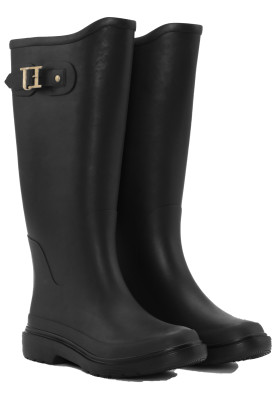 Bottes hautes noires Neo Rain Boot d'Ilse Jacosen