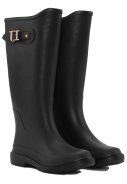 Bottes hautes noires Neo Rain Boot d'Ilse Jacosen
