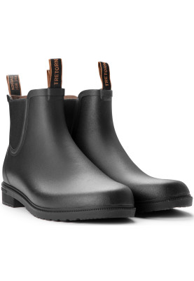 Bottes de pluie Chelsea Classic basses noires de Tretorn