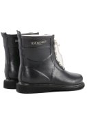 Botte de pluie basse noire à lacets d'Ilse Jacobsen 2