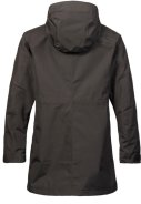 Veste de pluie longue noire Sardinia pour femme de Musto 2