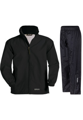 Ensemble imperméable léger enfant noir Richwood jr. de Pro-X Elements