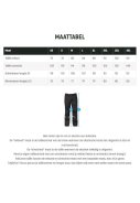 Pantalon de pluie léger noir avec fermeture éclair intégrale Hello Rain 9