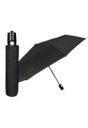 Parapluie pliable noir à ouverture et fermeture automatiques