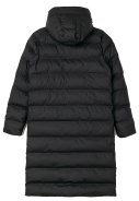 Veste de pluie puffer longue noire Glaze de Tantä 2