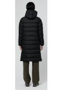 Veste de pluie puffer longue noire Glaze de Tantä 9