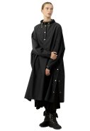 Poncho de pluie noir taille unique à manches par Ilse Jacobsen 4