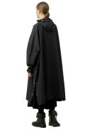 Poncho de pluie noir taille unique à manches par Ilse Jacobsen 5