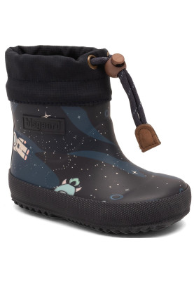 Botte en caoutchouc noire Espace 