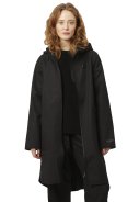 Manteau imperméable Softshell A-ligne noir par Ilse Jacobsen 3