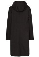 Manteau imperméable Softshell A-ligne noir par Ilse Jacobsen 5