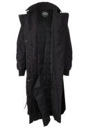 Trench-coat puffer hiver noir d’Agu 2