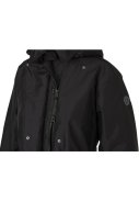 Trench-coat puffer hiver noir d’Agu 3