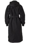 Trench-coat puffer hiver noir d’Agu 5