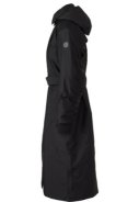 Trench-coat puffer hiver noir d’Agu 6
