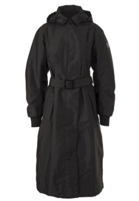Trench-coat puffer hiver noir d’Agu